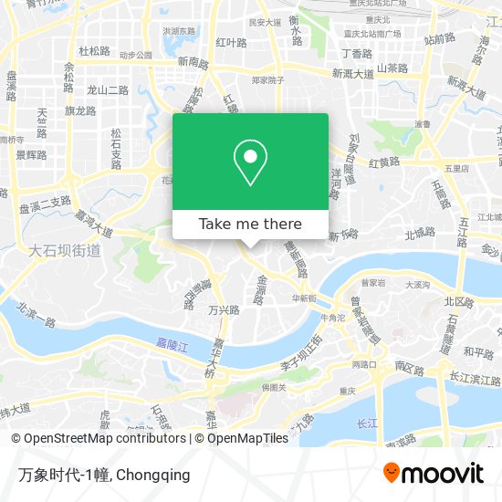 万象时代-1幢 map