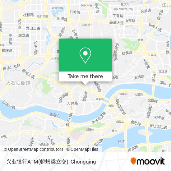 兴业银行ATM(蚂蟥梁立交) map