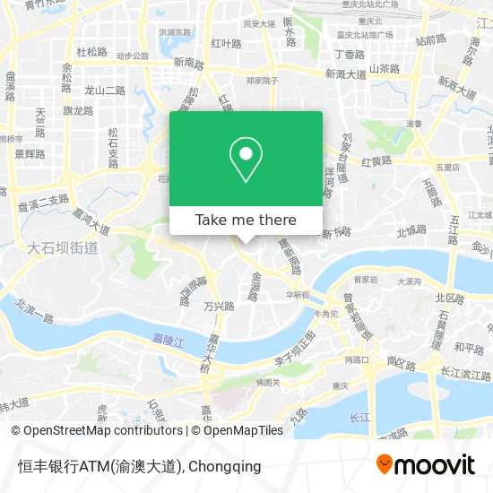 恒丰银行ATM(渝澳大道) map