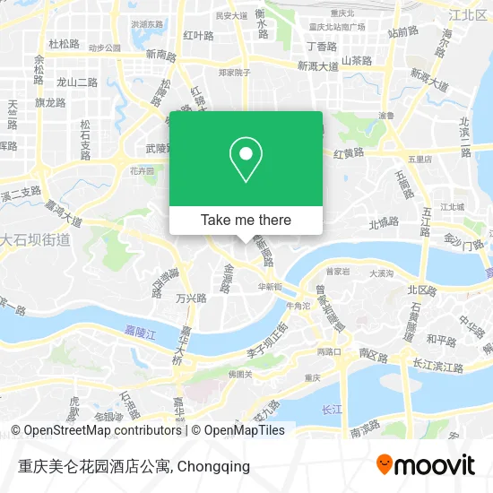 重庆美仑花园酒店公寓 map