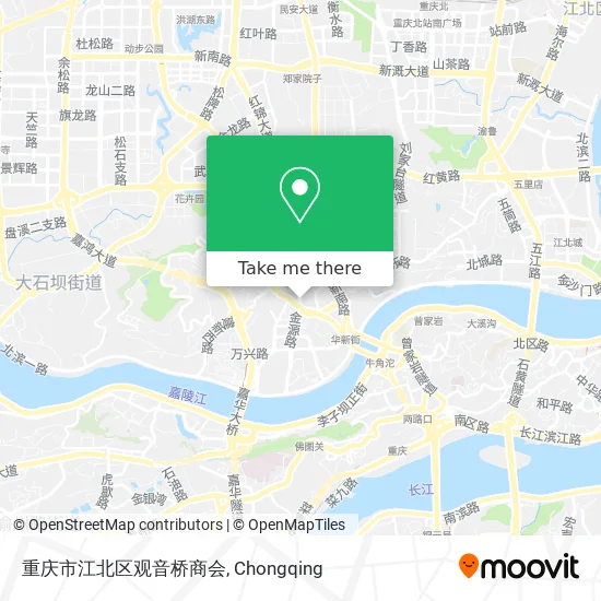 重庆市江北区观音桥商会 map
