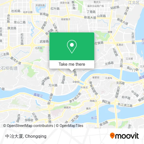 中冶大厦 map
