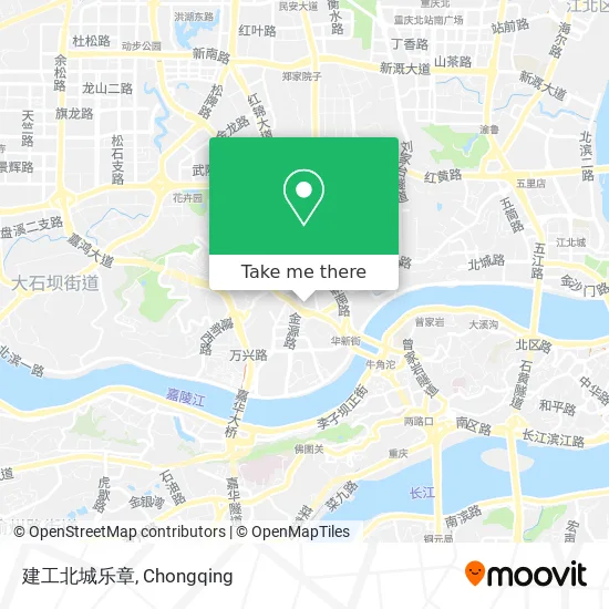 建工北城乐章 map