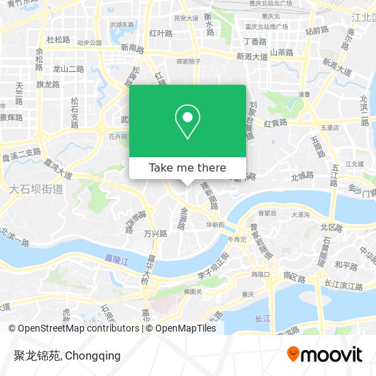 聚龙锦苑 map