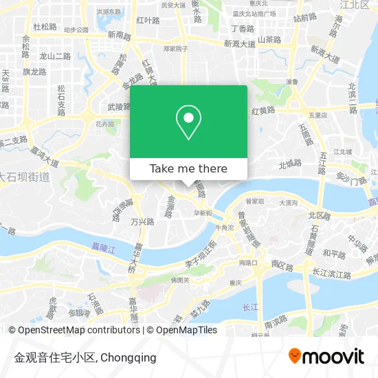 金观音住宅小区 map