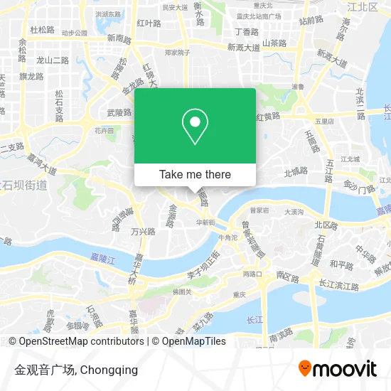 金观音广场 map
