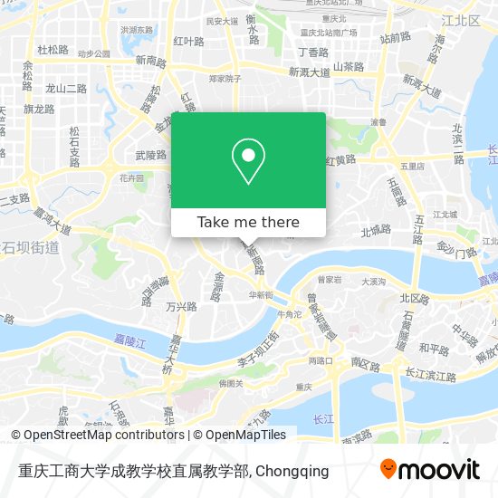 重庆工商大学成教学校直属教学部 map