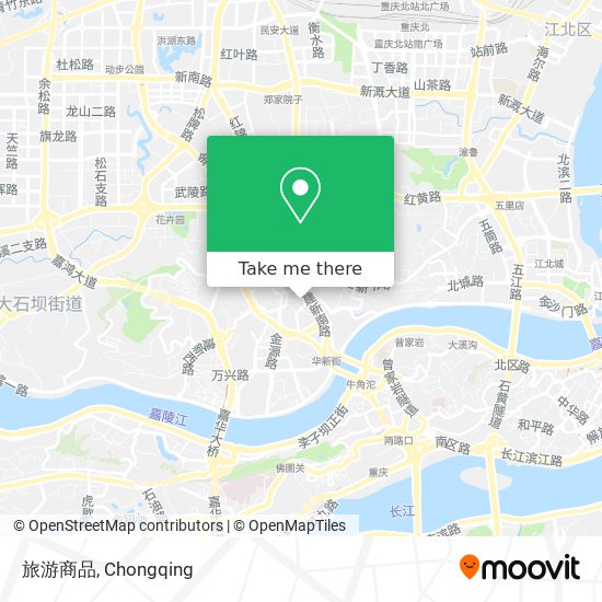 旅游商品 map
