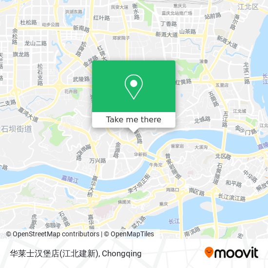 华莱士汉堡店(江北建新) map