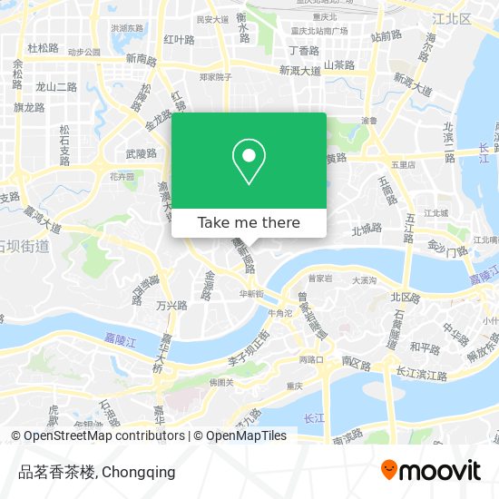 品茗香茶楼 map
