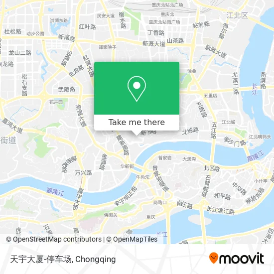 天宇大厦-停车场 map