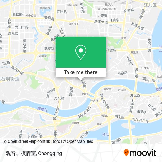 观音居棋牌室 map