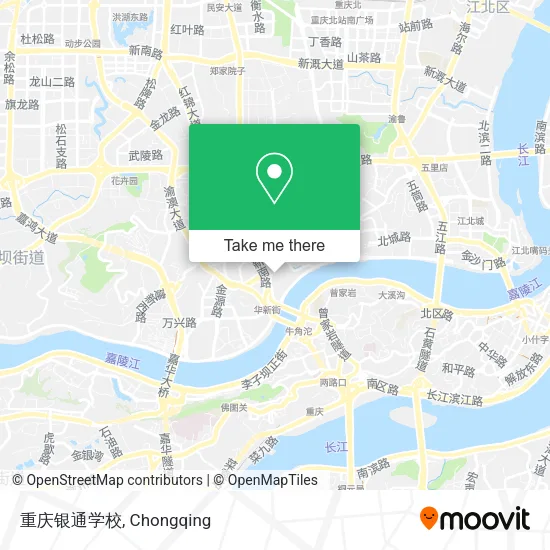 重庆银通学校 map