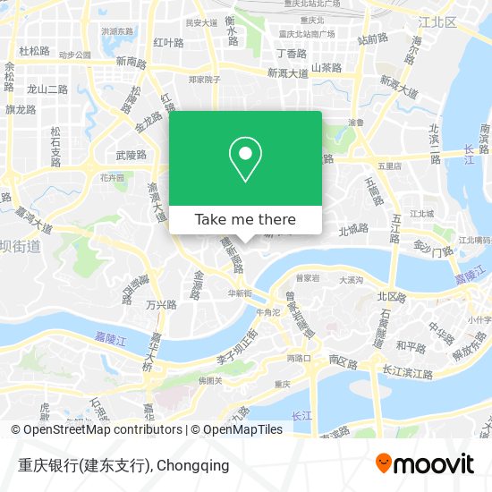 重庆银行(建东支行) map