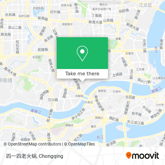 四一四老火锅 map
