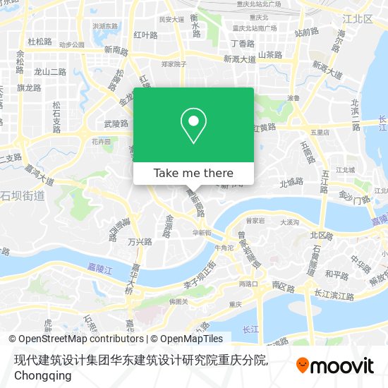 现代建筑设计集团华东建筑设计研究院重庆分院 map