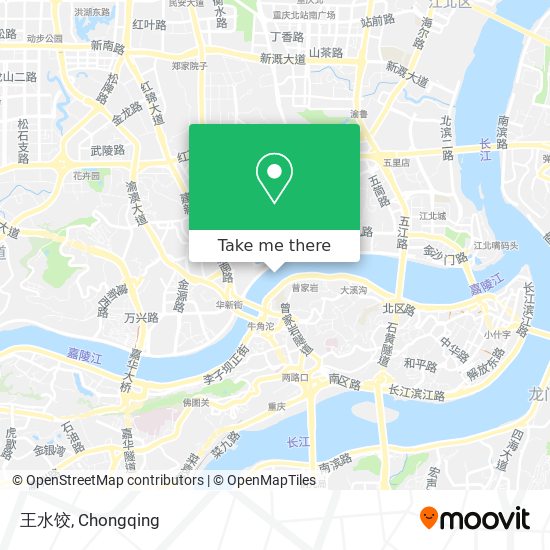 王水饺 map