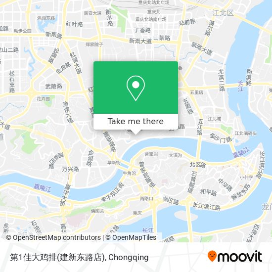 第1佳大鸡排(建新东路店) map