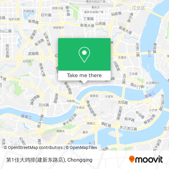 第1佳大鸡排(建新东路店) map