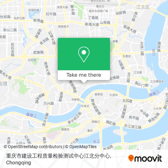 重庆市建设工程质量检验测试中心江北分中心 map