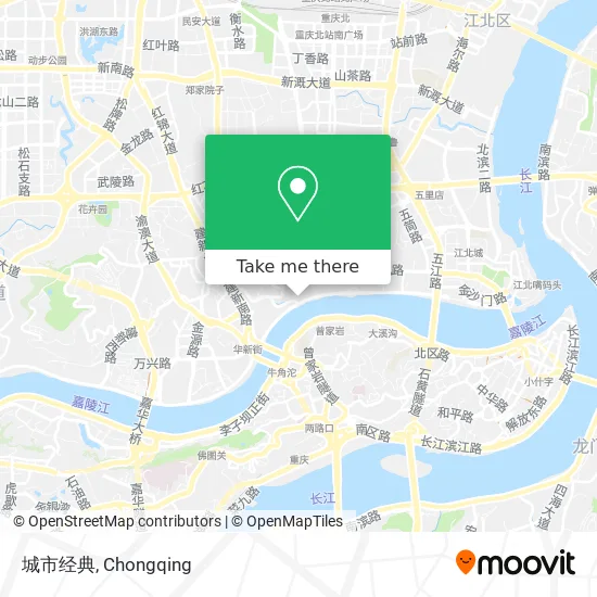 城市经典 map