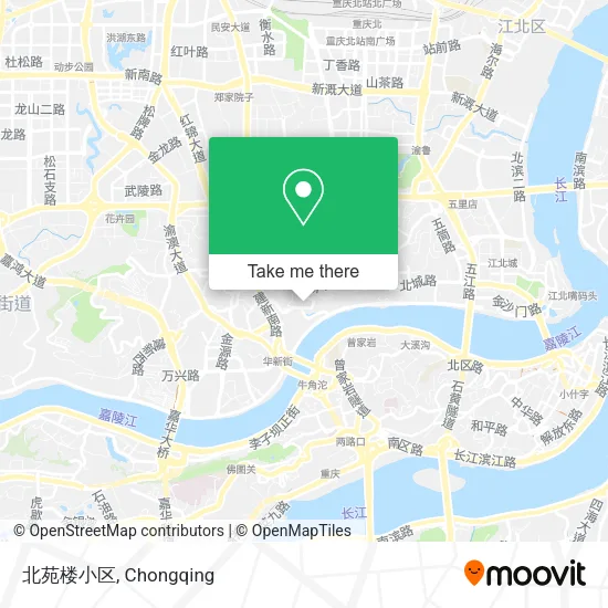 北苑楼小区 map