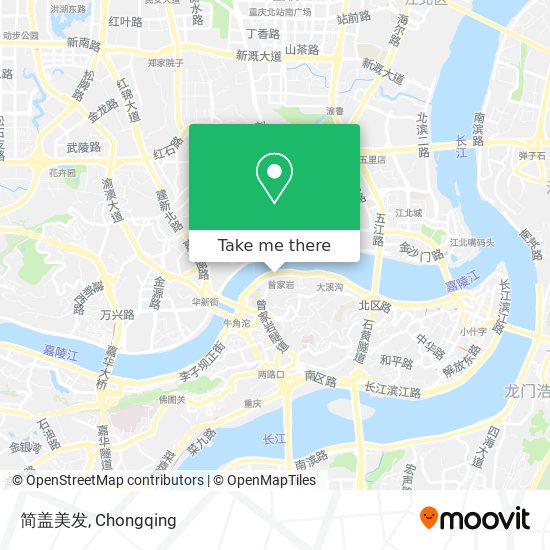 简盖美发 map