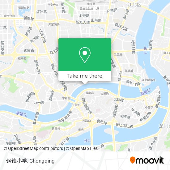 钢锋小学 map