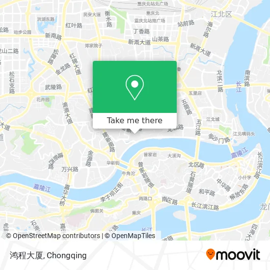 鸿程大厦 map