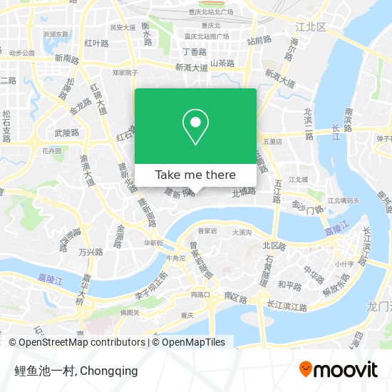 鲤鱼池一村 map