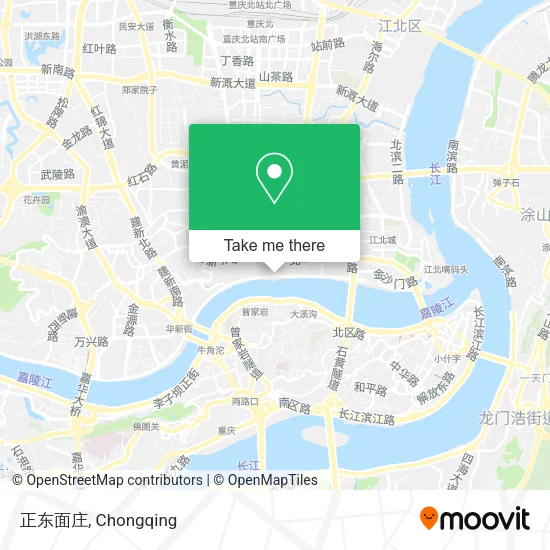 正东面庄 map