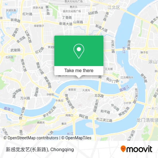新感觉发艺(长新路) map