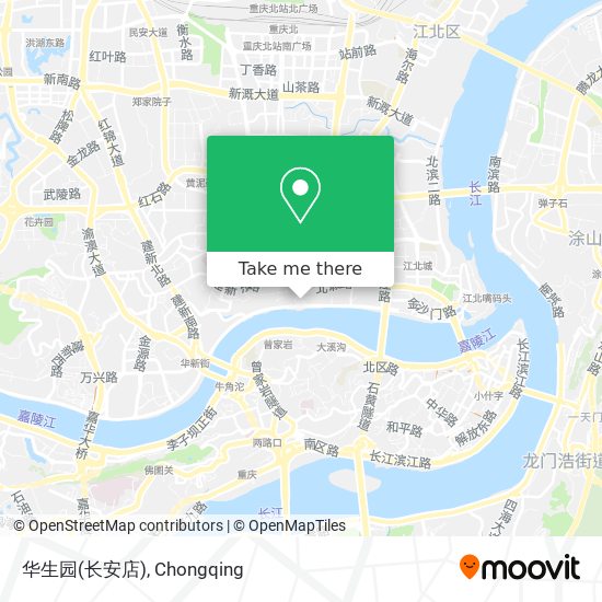 华生园(长安店) map