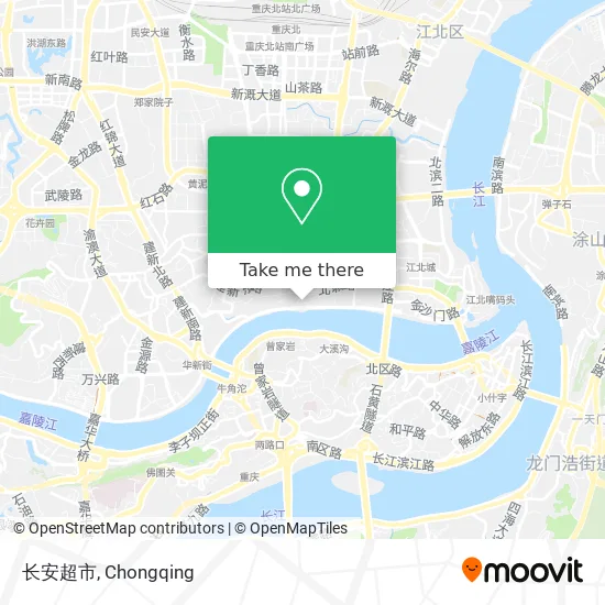 长安超市 map