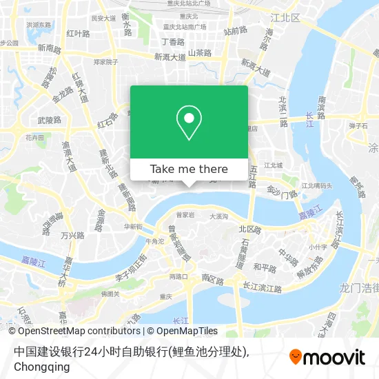 中国建设银行24小时自助银行(鲤鱼池分理处) map
