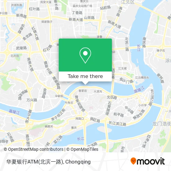 华夏银行ATM(北滨一路) map