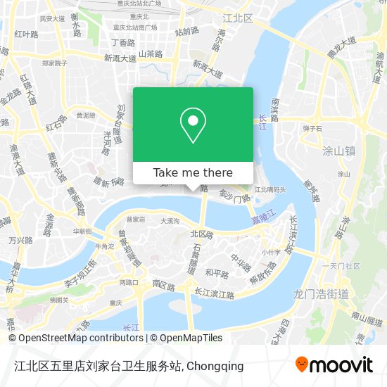 江北区五里店刘家台卫生服务站 map