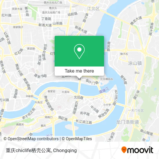 重庆chiclife栖壳公寓 map