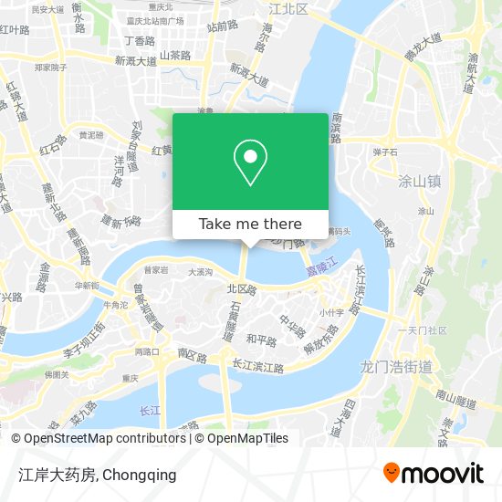 江岸大药房 map