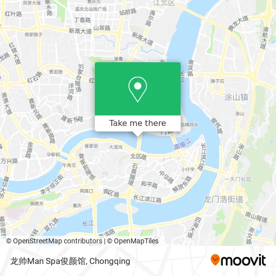 龙帅Man Spa俊颜馆 map