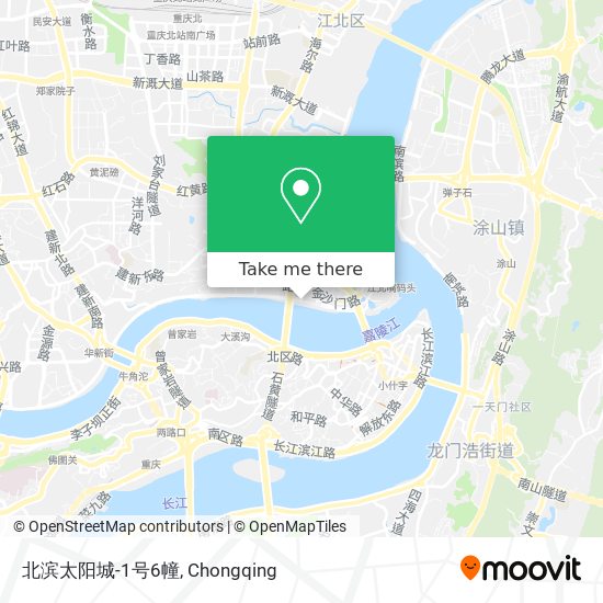 北滨太阳城-1号6幢 map