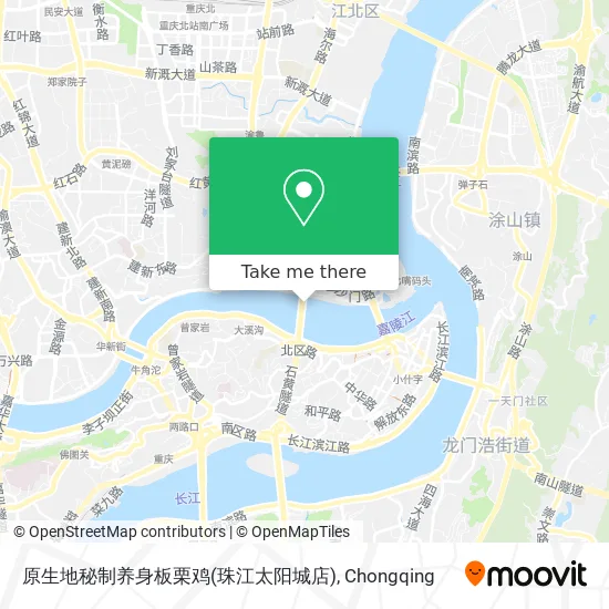 原生地秘制养身板栗鸡(珠江太阳城店) map