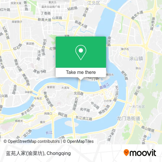 蓝苑人家(渝菜坊) map