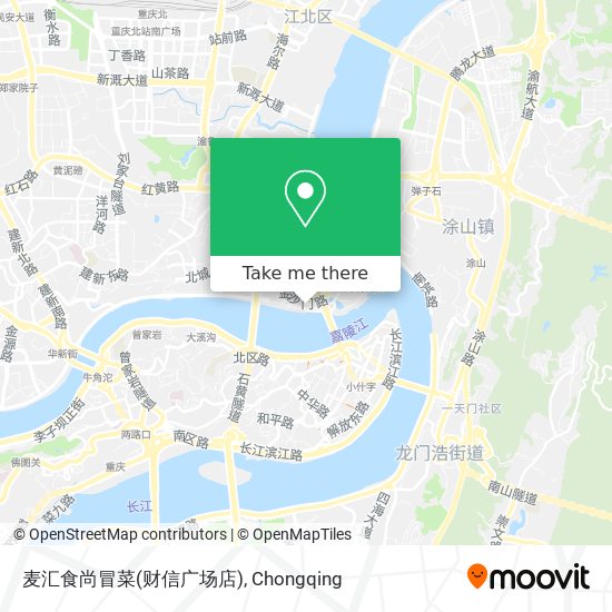 麦汇食尚冒菜(财信广场店) map