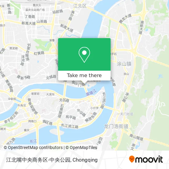 江北嘴中央商务区-中央公园 map