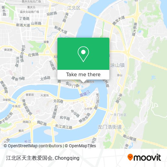 江北区天主教爱国会 map