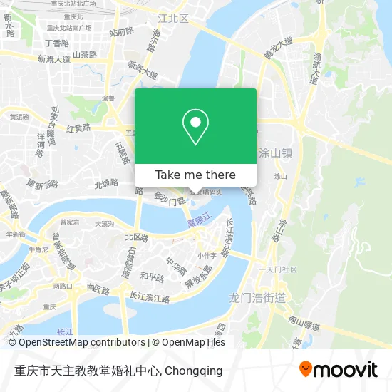 重庆市天主教教堂婚礼中心 map