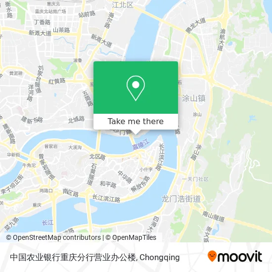 中国农业银行重庆分行营业办公楼 map