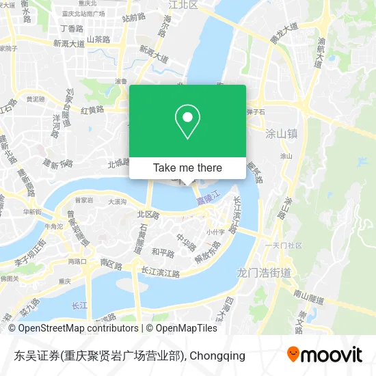 东吴证券(重庆聚贤岩广场营业部) map