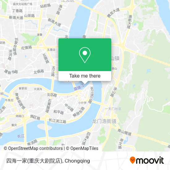 四海一家(重庆大剧院店) map